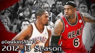 LeBron James vs Kevin Durant Full Highlights 2013.02.14 - MVPs Duel, 79 Pts Combined!