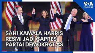 Sah! Kamala Harris Resmi Jadi Capres Partai Demokrat Amerika Serikat