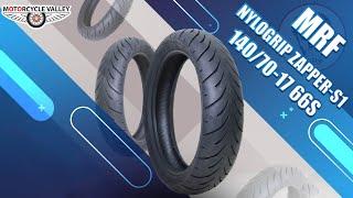 MRF Nylogrip Zapper S1 140/70-17 66 Tire Price in Bangladesh | Royal Enterprise | Motorcyclevalley