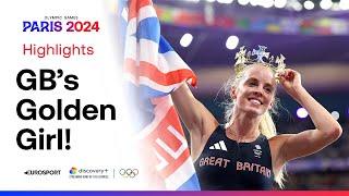 Great Britain's Keely Hodgkinson storms to 800m gold in Paris  | #Paris2024 #Olympics