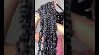 Perfect Summer Protective Hairstyle- Jumbo Passion/Textured Twists