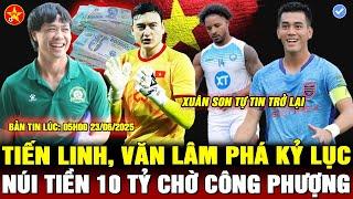 TIẾN LINH NHẬN VUA PHÁ LƯỚI, CÔNG PHƯỢNG ĐỨNG TRƯỚC PHẦN THƯỞNG 10 TỶ, VĂN LÂM ĐỔI CHỖ LÊ GIANG ?