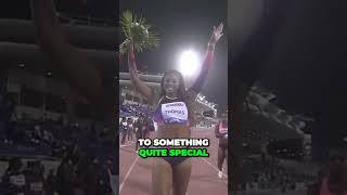 Shericka Jackson Vs Gabby Thomas 200m!‍️ #shorts #short #track #trending #trackandfield #fast