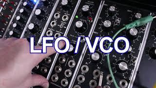 LFOs & VCOs - Basic Modular Tutorial Ft. Corsynth VC LFO