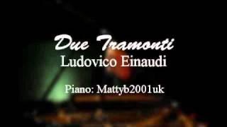 Ludovico Einaudi - Due Tramonti - Piano by Mattyb2001uk