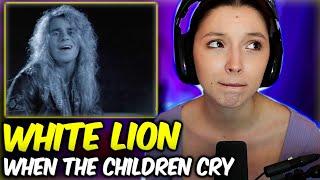 White Lion - When The Children Cry | FIRST TIME REACTION