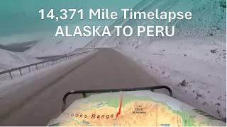 [10 Hours] PAN AMERICAN HIGHWAY - Alaska to Lima - Start to Finish in 10 Hours