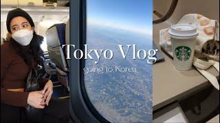 Tokyo VlogGRWM for Korea trip Korean vibes cafe, the day I finally go to Korea️