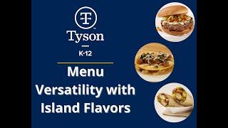 Menu Versatility with Island Flavors