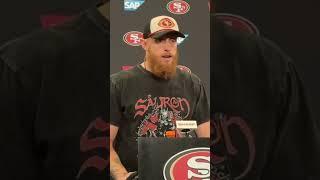 George Kittle not happy about De'Vondre Campbell not wanting to play