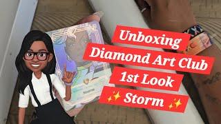 Unboxing Diamond Art Club 1st Look ️ Storm ️