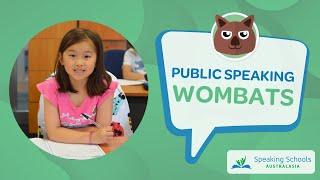 Public Speaking Wombats