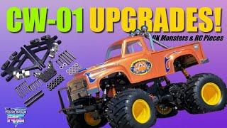 Tamiya CW-01 Upgrades! - Suspension, Wheels, Tires, and a Beach Blast!