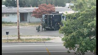 Police tactical team search Hillsboro property, make no arrests