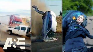 Crashes, Chaos & Mayhem: Top 10 WILDEST Drivers | Road Wars | A&E