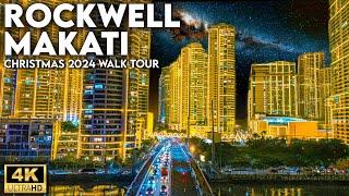 This Is The CRAZIEST Night Light In Philippines! | Rockwell Makati Night Tour 2024