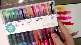 Mermaid Markers Unbox and Swatch