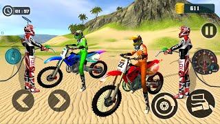 Motocross Beach Bikes Extreme Racing Driving #3 - Motor Bikes Stunts Android Gameplay