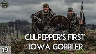 FIRST IOWA GOBBLER | Mark's Birthday Surprise | Realtree's Spring Thunder