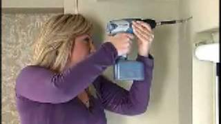 How-To Hang a Curtain Rod with Barbara K