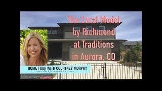 New Homes in Aurora Colorado - The Coral Model by Richmond at Traditions