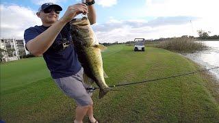 Private Pond Bass Fishing ft.  Enlisted Outdoors