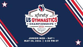 2024 Xfinity U.S. Gymnastics Championships - Junior Men - Day 1