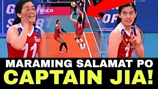 Ganito KA-MAHAL ng ALAS PILIPINAS si JIA MORADO DE GUZMAN!!! #avclivetoday