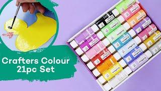 Crafters Colour 21pc Set Product Demo