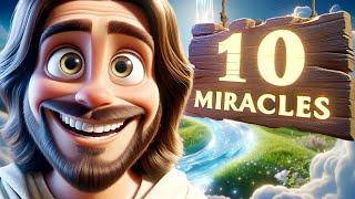 10 Miracles of Jesus Christ | AI Animation