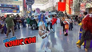 New York Comic Con 2024 4K Cosplay & Convention Walkthrough | Comic Con NYC 2024 Day 1 Thursday