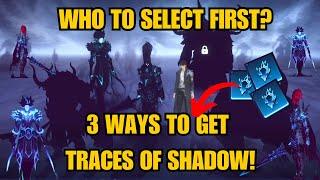 AVOID this SHADOWS MISTAKES! BEST ways to get Shadow traces & WHO to choose! Solo leveling Arise