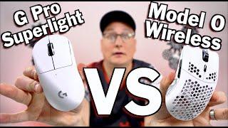 G Pro Superlight VS Model O Wireless