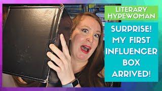 Unboxing the first influencer box to show up at my door! // LiteraryHypewoman