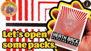 HEATH Playing Cards! Let's check out Noel Heath's 1st Cardistry Deck!