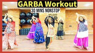 DWD#108 30mins GARBA Dance Workout | Easy Steps | Exercise to Lose weight 3-5kgs