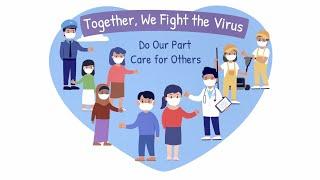 "Together, We Fight the Virus." (an audio picture book)