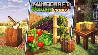 BEST MODS to Turn Minecraft into a FARMING GAME!