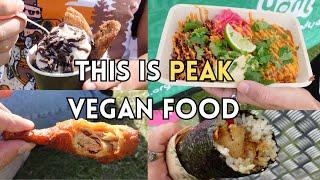 I went to a 100% vegan festival. I can't stop thinking about what I ate