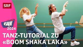 #SayHi 2024: Tanz-Tutorial zu «BOOM SHAKA LAKA» von Nicky B Fly & Nickless | Kindervideos | SRF Kids