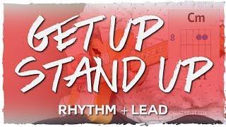 "Get Up, Stand Up" Guitar Tutorial - Bob Marley | 1-Chord Song + How to Jam + Play Lead