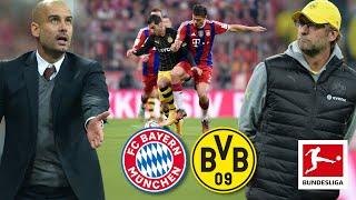 Showdown between Guardiola & Klopp in 'Der Klassiker' | FC Bayern vs. Borussia Dortmund 2014/15