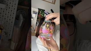 Tái chế lọ thuỷ tinh hay lọ nhựa với bút màu #oănvẽ #diy #diycrafts #tựlàm #handmade