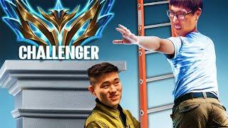 SPEED RUNNING THE LADDER WITH MY BEST FRIEND - Doublelift Duo Marathon