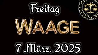 Horoskop heute Waage Und Tarot, Freitag, 7 März 2025