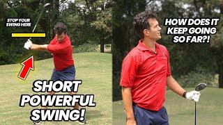 This New Extremely Powerful "Short Swing" Technique Blew My Mind!!!