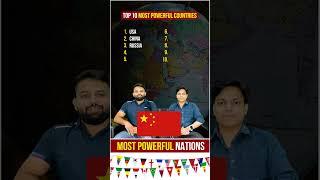 Most powerful countries in the world | Top 10 most powerful countries | #quizgames #quiz #challenge