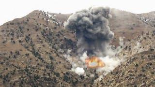 Mortar and JDAM Strike on Taliban Position