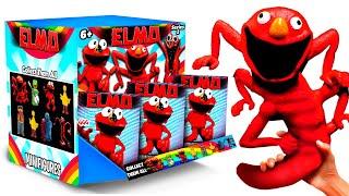 The LARGEST Elongated ELMO MYSTERY BOX! NEW ELMO EXE, EVIL Sesame STREET Minifigures