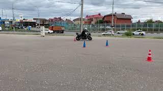 Gymkhana GP 2020 Stage 5/ Artem Ilinov, Yamaha Fz6-s/heat 1/ 1,16.02 sec